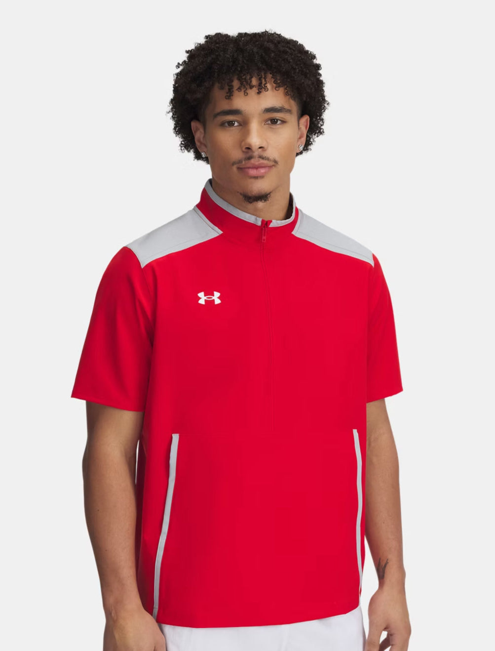 UNDER ARMOUR JOHNSTOWN BAND SHORT SLEEVE 1/2 ZIP