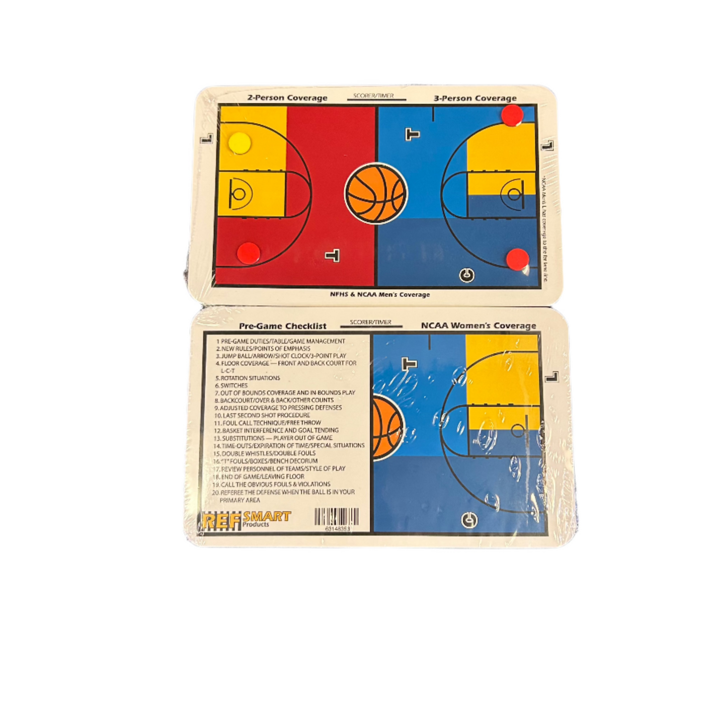 RefSmart Magnetic Pre-game Board