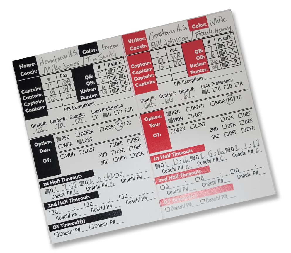 THE ULTIMATE FOOTBALL GAME CARD (30pk)