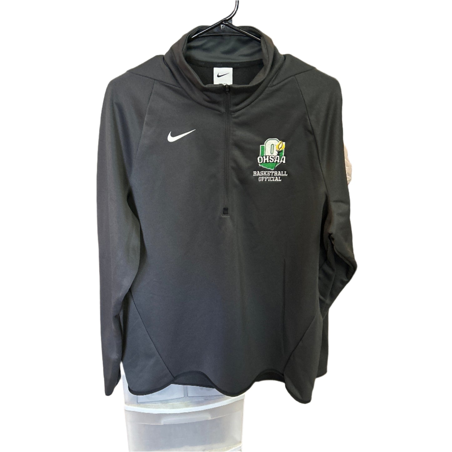 OHSAA BASKETBALL OFFICIAL NIKE 1/4 ZIP