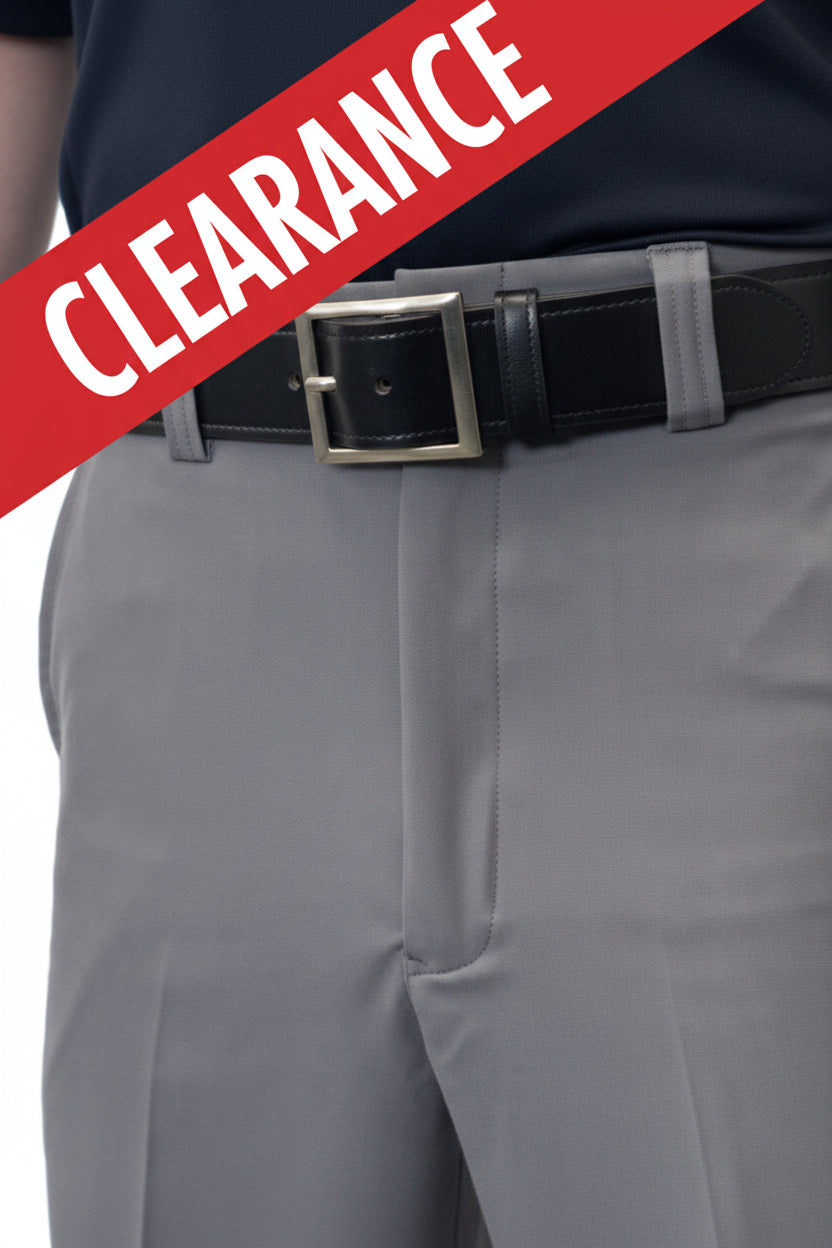 Smitty 4-Way Stretch Flat Front Combo Pants (357)--HEATHER GRAY
