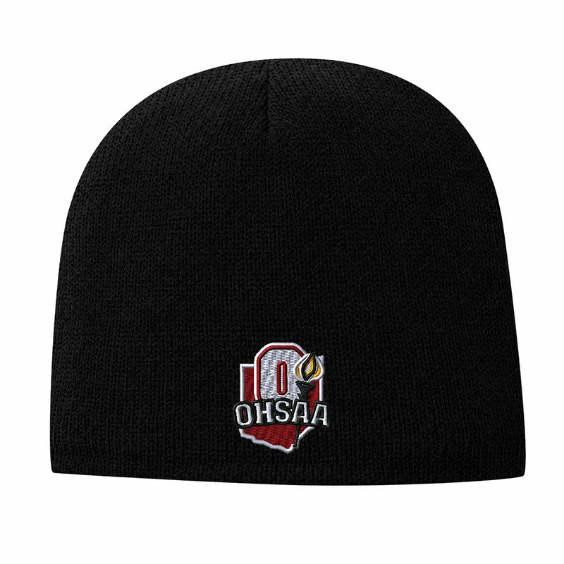 OHSAA Logo Fleece Lined Beanie Cap