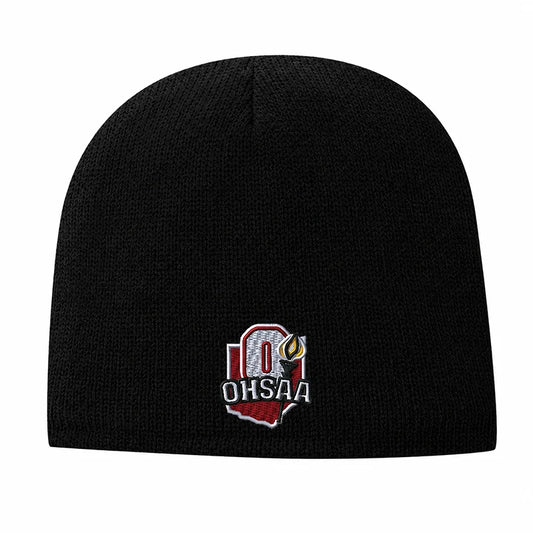 OHSAA Logo Fleece Lined Beanie Cap