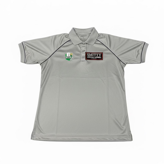 NEW MENS OHSAA GRAY VOLLEYBALL POLO