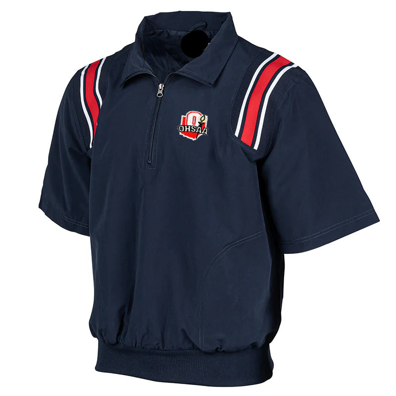 OHSAA SHORT SLEEVE 1/2 ZIP UMPIRE JACKET