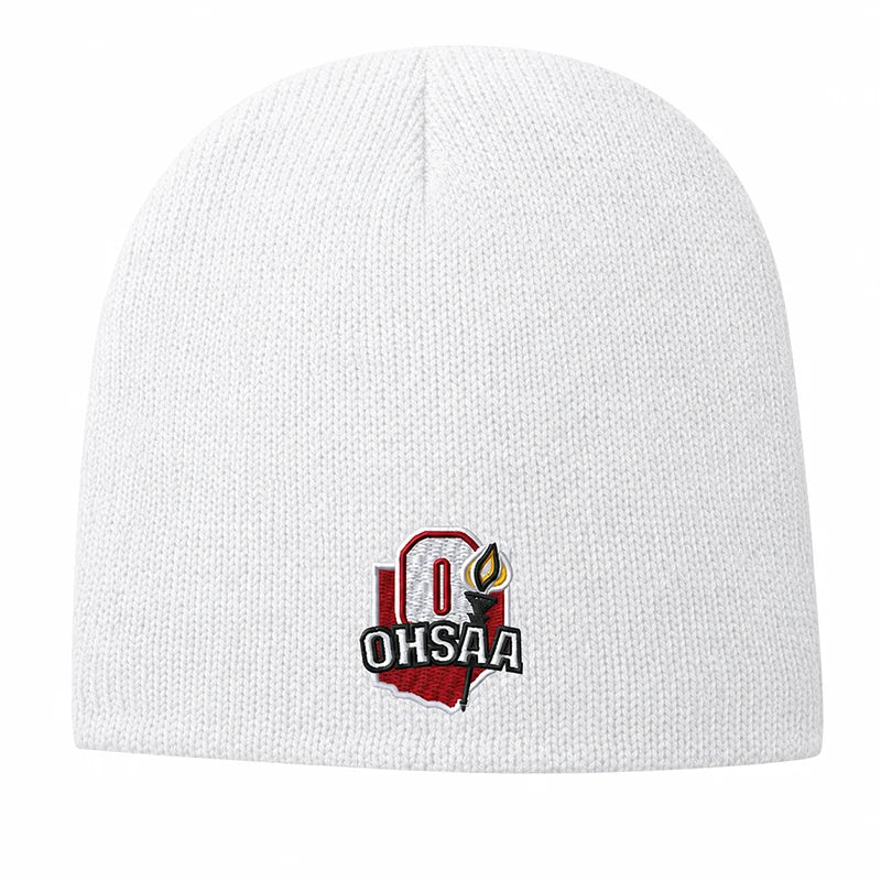 OHSAA Logo Fleece Lined Beanie Cap